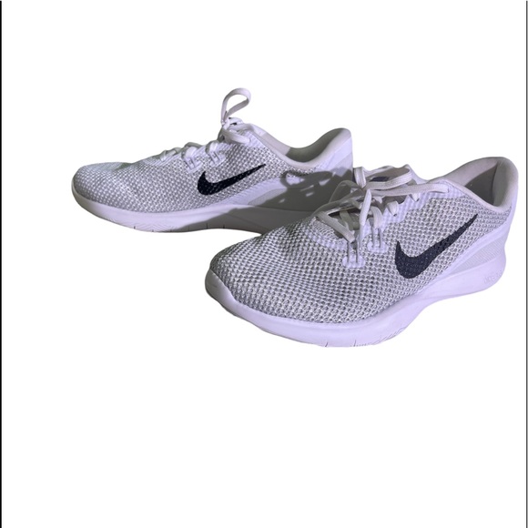 Nike Training Flex TR 7 Silver and White 8.5 - Picture 3 of 6